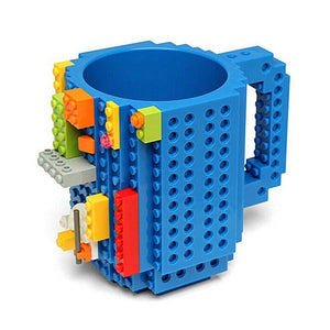 12oz Build-On Brick Mug (Blue)